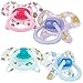 Nuby Natural Touch ChicTM Orthodontic Pacifiers 6-18month (colours may vary: blue/pink/aqua/purple.Please state the colour when you check out)