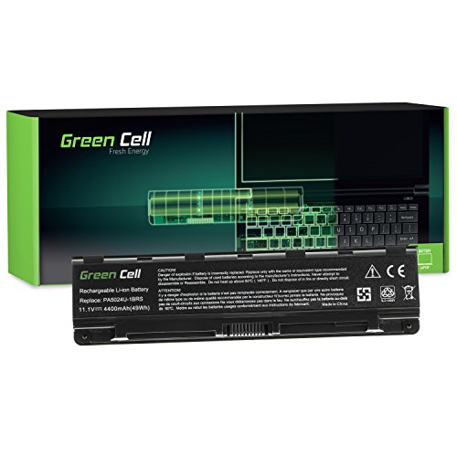 Green Cell® Standard Serie Laptop Akku für Toshiba Satellite L870-16E (6 Zellen 4400mAh 11.1V Schwarz)