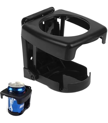 Porte-gobelet Voiture Universel Avec Support Téléphone - Fixation à La Grille D'aération - 2