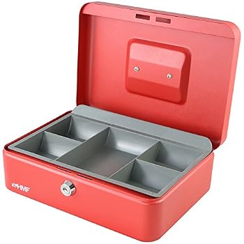 Caisson Caisse En Acier 5 Compartiments - 20 Cm - Noir - Rapesco - Neuf