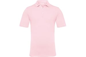 EAGEGOF Polo de Golf à Manches Collier Courtes pour Homme, Coupe Standard T T-Shirt Respirant Loisirs