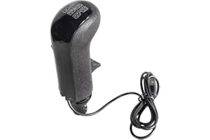 Shkalacar Palanca de Cambios Simulador de Camión USB, Pomo Palanca de Cambios Reemplazo para Logitech G29 G27 G25 G920, Gearshift Knob para Juegos ATS y ETS2 AI PC