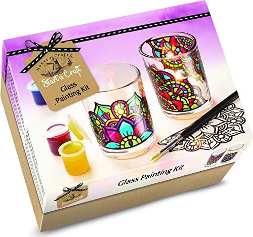 House of Crafts Start A Craft Glass Painting Kit