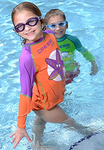 Cressi Jungen Crab Goggles Schwimmbrillen 2 / 7 Jahre – Made in Italy - 7