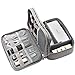 Price comparison product image Albert Travel Gadget Carry Bag, Stylish Double Layer Universal USB Cable Organizer Bag Electronics Accessories Case For Various USB, Phone, Charger,Cable,Hard Drive Disk,Power Bank