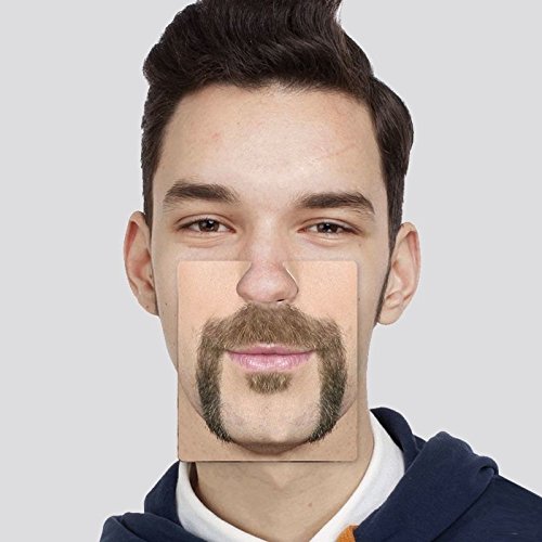 Face Mats Bierdeckel mit 40 lustigen Motiven – Gesichter Untersetzer Glasuntersetzer lustig Glas Untersetzer im 20er Set - 6