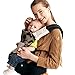 Bebamour Comfort Wrap Toddler Baby Sling Carrier with Hood for Newborn 4 in 1 (brown)