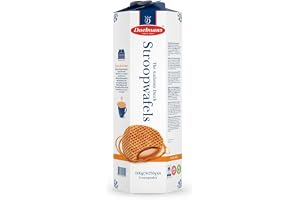 Daelmans Stroopwafels Karamell Hexagon Tower | Traditionellt holländskt recept sedan 1904, utan artificiella färgämnen