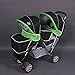 Exclusive Tandem - Twin Pram green - BambinoWorld