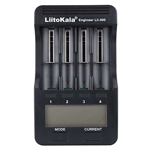 Docooler Lii-500 4 Slots Lithium Li -Ion Ni-MH Akku Ladegerät für AA AAA c d SC 26650 22650 18650 18500 16340 14500 - 2