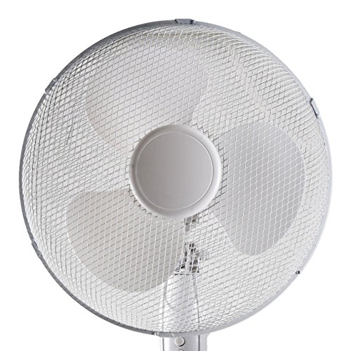 Standventilator mit Schwenkfunktion 3 Geschwindigkeiten und Oszillation der Ventilator hat einen Ø von 40 cm bis 125cm höhenverstellbar - 2