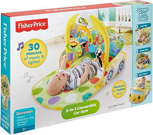 Mattel 25DFP07 – 3 in 1 Baby Set mit Verstellbarem Reck - 15