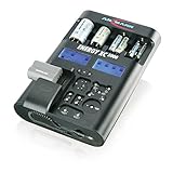 Lieferumfang  1x Akkuladegerät XC3000 / Vielseitige Akku Lade- & Pflegestation für alle wichtigen Akkugrößen / Mit Kapazitätstester & Refresh-Funktion / 1x Bedienungsanleitung