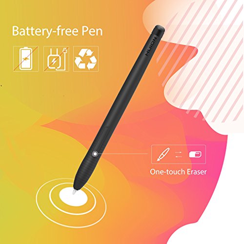 HUION Inspiroy H430P OSU Graphic Drawing Tablet with Battery-free Stylus 4096 Levels and 4 Press Keys