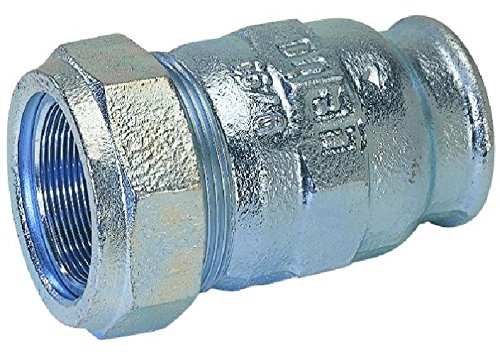 Gebo Armaturen Temperguss-Klemmverbinder I, IG 1 Zoll x 33,7 mm, 01.150.01.03