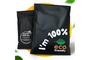 Simplelifeco UK Carbon Neutral & Compostable Mailing Bags (12 x 16”) | 100% Biodegradable, Eco Friendly Postage & Packaging for Small Business Owners (Pack of 50)