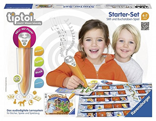 Preisvergleich Produktbild Ravensburger 00505 - tiptoi Starter-Set mit Stift und Spiel tiptoi Sti