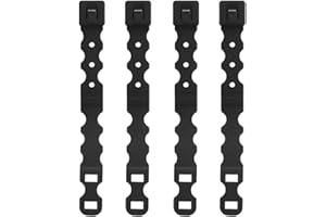 WarmHeartting Sangles Tactiques Molle Malice Clips, Accessoires de Sac à Dos Tactique, Fixation Molle