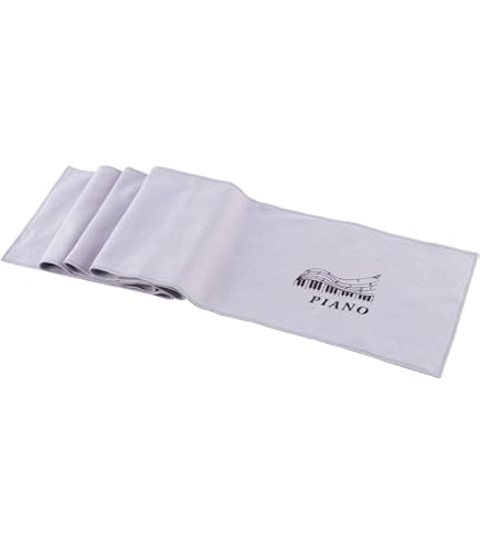Giilayky Housse Anti-Poussière Pour Piano 88 Touches | Avec Poche Partition | Lavable | Protection Max