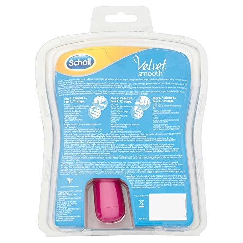 Scholl Velvet Smooth Elektrisches Nagelpflegesystem, pink - 4