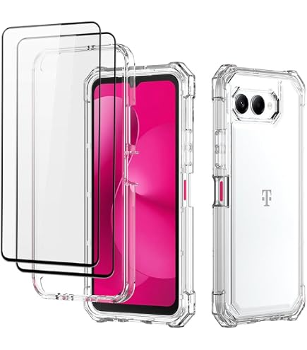 Oxford-Stoff Handyhülle Für T-Mobile T Phone 5G - Klapphülle Mit Kartenfächern & Magnetverschluss (Schwarz)