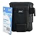 Produktbild JJC DLP-1 Deluxe Objektivtasche für Sony E 3.5-5.6/18-55 OSS SEL1855 & SAM SAL1855 Olympus ZUIKO DIGITAL 14-45mm & 14-42mm 1:3.5-5.6 ED SMC PENTAX-DAL 1:4-5.6 50-200mm ED & 1:3.5-5.6 18-55mm NIKON 1 NIKKOR 10-100mm 1:4-5.6 VR LENS AF-S DX Nikkor ED 18-55mm 1:3.5-5.6G II Canon ZOOM LENS EF-S 10-18mm 1:4.5¨C5.6 IS STM & 18-55mm 1:3.5-5.6 IS STM (S)