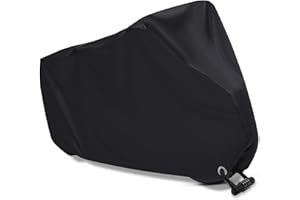 Cubierta De Bicicleta Funda Bicicleta Exterior Fundas Para Bicicletas Exterior Funda Protectora Para Bicicleta Con Bolsa 200 X 70x 110cm（MINVOO） (Schwarz)
