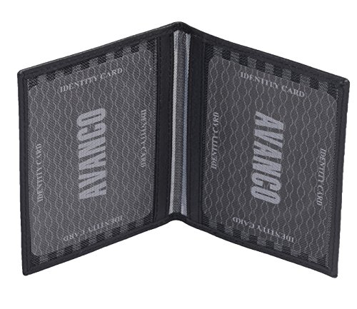 Preisvergleich Produktbild Ausweisetui,Ausweishülle,Ausweismäp... Avanco Softrindleder schwarz