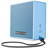 Energy Sistem Music Box 1+ - Altavoz Portátil, Bluetooth v 4.1, 5 W, microSD MP3, Radio FM, Audio-In, Color Azul (Sky)