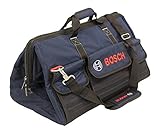 werkzeugtasche leder motorrad Qualitativ Bosch Professional 1600A003BJ Werkzeugtasche Gr.M, Schwarz, Blau