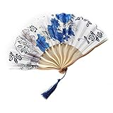 Mann kann den Fächer mit als Wanddekoration im Burü,Zuhause,Hotel und Cafe nutzen(doppelseitig aufkleben oder mit Nägel zu hängen).Sie benötigen mehrere Fächer für Wanddeko.