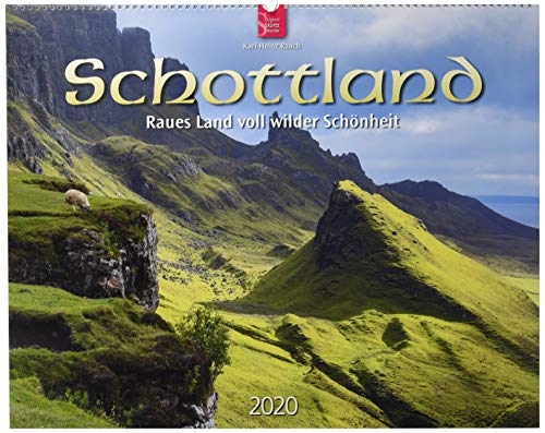 Schottland - Raues Land voll wilder Schönheit: Original Stürtz-Kalender 2020 - Großformat-Kalender 60 x 48 cm