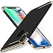Produktbild MMLC iPhone Xr 6.1 inch Hülle, 3 in 1 Ultra Dünner Harter Anti-Kratzer Stoßfestes Elektrodengestell mit Beschichteter Oberfläche Ausgezeichneter Griff-Fall für Apple iPhone Xr 6.1 (Black)