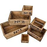 Maße: 10x14x14cm / 11x18x18cm / 12x23x21cm / 13x31x24cm / 15x40x27cm / 17x50x31cm