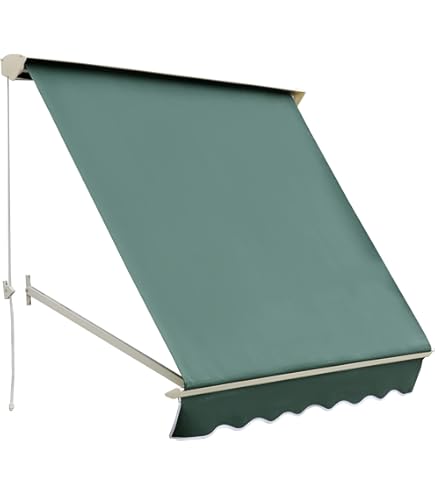 Tenda Da Sole Retrattile VidaXL 150x150 Cm - Tessuto Anti-UV, Acciaio, Altezza Regolabile, Colore Antracite - Foto 13