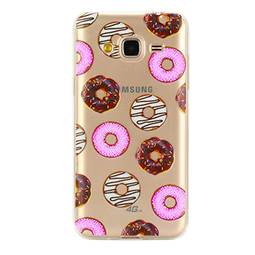 Funda Samsung Galaxy J3 2016 SM-J320F Silingsan Funda de Silicona TPU para Samsung Galaxy J3 2016 SM-J320F Carcasa Transparente Soft Clear Case Cover Funda Blanda Flexible Carcasa Delgado Ligero Caja Anti Rasgu os Anti Choque con Dise o Creativo - Donas Dulces Funda Samsung Galaxy J3 2016 SM-J320F Silingsan Funda de Silicona TPU para Samsung Galaxy J3 2016 SM-J320F Carcasa Transparente Soft Clear Case Cover Funda Blanda Flexible Carcasa Delgado Ligero Caja Anti Rasgu os Anti Choque con Dise o Creativo - Donas Dulces