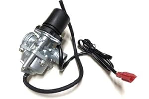 STREETPARTS24 12mm Vergaser mit E-Choke passend für TGB, Pegasus, Acros, Bullet, Sky Hook - Für 2-Takt Roller