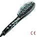 CoastaCloud Hair Straightening Brush Paddle Heating Detangling Comb Digital Anti Static Ceramic Straight Hair Styler