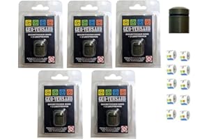 ‎GEO-VERSAND geo-versand 5X magnetischer Geocaching Nano Stadt Mini klein Magnet D5 Versteck Cache