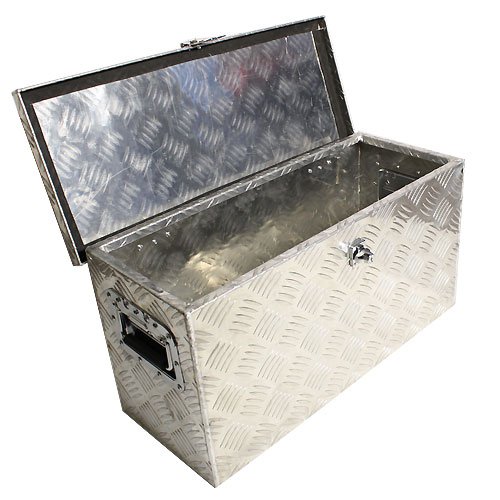 Truckbox inkl. Moosgummidichtung Alubox Werkzeugkiste Alukasten- Breite:60 cm x Tiefe:25 cm x Höhe:30 cm - 3