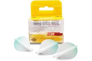 CUESOUL TERO AK4 Alette per Freccette Varie Forme con Diversi Colori sfumati, Set di 3 Pezzi