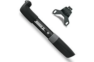 SKS GERMANY Rookie XL mini pompka (pompka do wszystkich typów zaworów, wytrzymała i wydajna, odwracalna wkładka zaworowa, w zestawie uchwyt na pompę, wyprodukowano w Niemczech, maks. ciśnienie: 5 bar