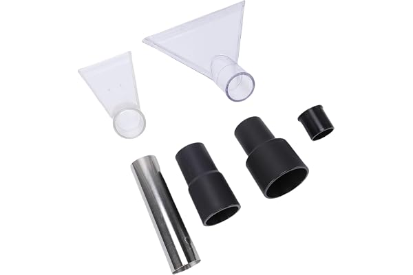 Smandy Vacuum Head Extractor Accessory Shop Vakuum Extractor Tillbehör, Genomskinlig Observation Tillbehör för Klädsel Mattrengöring Auto Detailing Nan