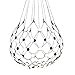Produktbild Luceplan Mesh D86 LED Pendelleuchte Ø80cm, schwarz H 60cm Ø 80cm 2700K Neues Modell Baldachin schwarz