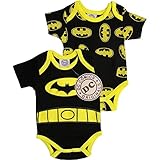 Baby Boy's Batman Romper Sleep Suit (Set of 2)