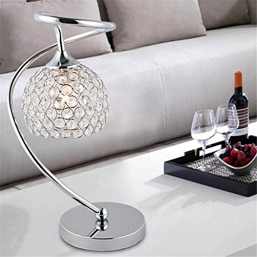 Preisvergleich Produktbild LED Kristall Tischlampe Schüler Augenschutz Schlafzimmer Nachttischlampe Wohnzimmer Dekoration Licht,Touch Dimming