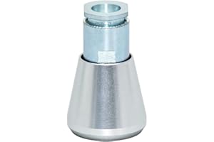 AUZHU PGB - Pistoncini di posizionamento a molla in acciaio Con arresto in posizione retratta Pistoncini di indicizzazione Perni di localizzazione Pistoncini di localizzazione a pomello M6/8/10/12 mm