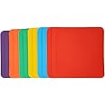 Eco Walker 12inch Flat Square Spot Marker Multi-Color Exercise Kids Floor Playmat (12pcs)