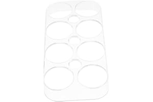 Garneck Kühlschrank Eierhalter Für 10 Eier – Praktischer Eierbehälter Aus Transparentem Kunststoff - Ideal Zur Aufbewahrung Im Kühlschrank - Platzsparend Und Übersichtlich Für Die Perfekte