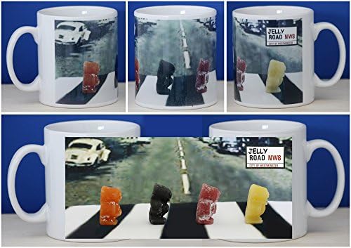 Jelly Road, Novelty Mug spoof of the Beatles Abbey Road